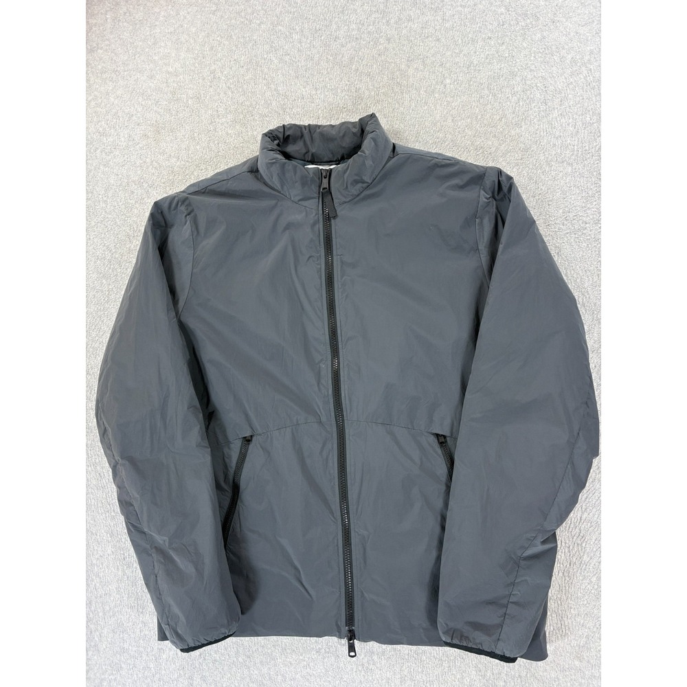 Hill City Huckberry Thermal Light Full Zip Jacket‎ (Men's Medium) Gray